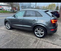 Audi Q3 DAYTONA GREY PEARL EFFECT IN COLOUR WITH BLACK LEATHER INTERIOR, 2 KEYS, RECENT SERVICE - 5 - 7