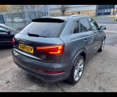 Audi Q3 DAYTONA GREY PEARL EFFECT IN COLOUR WITH BLACK LEATHER INTERIOR, 2 KEYS, RECENT SERVICE - 5 - 10