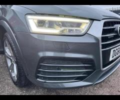 Audi Q3 DAYTONA GREY PEARL EFFECT IN COLOUR WITH BLACK LEATHER INTERIOR, 2 KEYS, RECENT SERVICE - 5 - 16