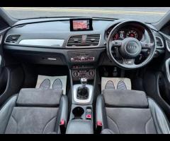 Audi Q3 DAYTONA GREY PEARL EFFECT IN COLOUR WITH BLACK LEATHER INTERIOR, 2 KEYS, RECENT SERVICE - 5 - 29