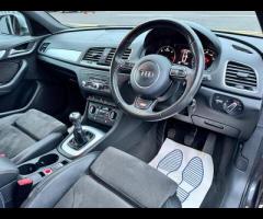 Audi Q3 DAYTONA GREY PEARL EFFECT IN COLOUR WITH BLACK LEATHER INTERIOR, 2 KEYS, RECENT SERVICE - 5 - 32
