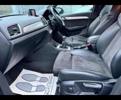 Audi Q3 DAYTONA GREY PEARL EFFECT IN COLOUR WITH BLACK LEATHER INTERIOR, 2 KEYS, RECENT SERVICE - 5 - 41