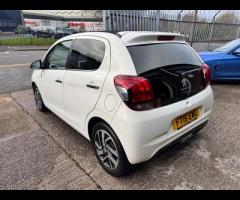 Peugeot 108 HERE WE HAVE A MUCH DESIRABLE ROLAND GARROS OPEN TOP MODEL. THIS EXCLUSIVE MODEL HAS ONE - 2