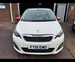 Peugeot 108 HERE WE HAVE A MUCH DESIRABLE ROLAND GARROS OPEN TOP MODEL. THIS EXCLUSIVE MODEL HAS ONE - 15