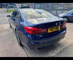 BMW 5 Series THIS CAR LOOKS FANTASTIC IN THIS MEDITERRANEAN BLUE METALLIC. IT COMES WITH SIX RECORDE - 8