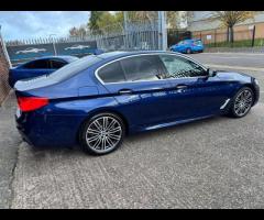 BMW 5 Series THIS CAR LOOKS FANTASTIC IN THIS MEDITERRANEAN BLUE METALLIC. IT COMES WITH SIX RECORDE - 10