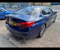 BMW 5 Series THIS CAR LOOKS FANTASTIC IN THIS MEDITERRANEAN BLUE METALLIC. IT COMES WITH SIX RECORDE - 12