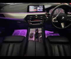 BMW 5 Series THIS CAR LOOKS FANTASTIC IN THIS MEDITERRANEAN BLUE METALLIC. IT COMES WITH SIX RECORDE - 52