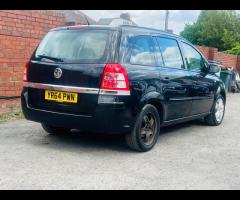 Vauxhall Zafira 7 SEATS PARKING SENSOR, EURO 6, ALLOY WHEELS, COMES WITH 12 MONTH MOT, CHECK WEBSITE - 13
