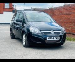 Vauxhall Zafira 7 SEATS PARKING SENSOR, EURO 6, ALLOY WHEELS, COMES WITH 12 MONTH MOT, CHECK WEBSITE - 16