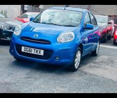Nissan Micra AUTOMATIC GEAR BOX FULL 12 MONTH MOT LOW MILGE CAR CHECK WEBSITE SIDE FOR MORE AUTO CAR - 9