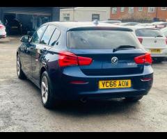 BMW 1 Series SAT NAVIGATION FULL BLACK LEATHER HEATED SEAT PARKING SENIOR MOT 16/6/2026 CHECK WEBSIT - 15