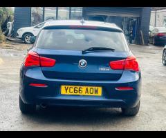 BMW 1 Series SAT NAVIGATION FULL BLACK LEATHER HEATED SEAT PARKING SENIOR MOT 16/6/2026 CHECK WEBSIT - 16