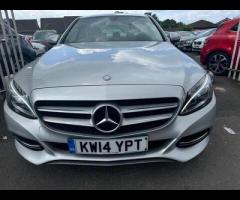 Mercedes-Benz C Class FULL 12 MONTH MOT FULL BLACK LEATHER HEATED SEAT LOW MILEAGE CAR ZERO 6 CAR CH - 14