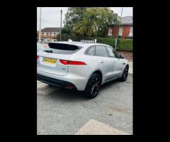 Jaguar F-PACE SAT NAVIGATION RED AND BLACK LEATHER HEATED SEAT  PARKING SENIOR BLUETOOTH FIRST REGIS - 21