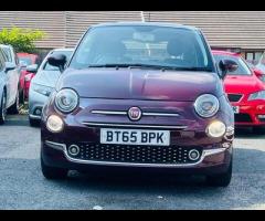 Fiat 500 £20 ROAD TAX, SAT NAV, PARKING SENSOR, EURO 6, PANORAMIC ROOF,MOT EXPIRY 22/01/2026,  ALLOY - 3