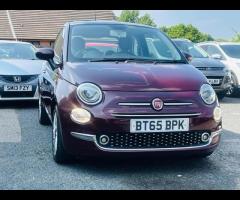 Fiat 500 £20 ROAD TAX, SAT NAV, PARKING SENSOR, EURO 6, PANORAMIC ROOF,MOT EXPIRY 22/01/2026,  ALLOY - 4