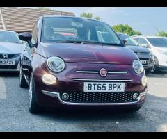 Fiat 500 £20 ROAD TAX, SAT NAV, PARKING SENSOR, EURO 6, PANORAMIC ROOF,MOT EXPIRY 22/01/2026,  ALLOY - 7