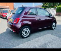 Fiat 500 £20 ROAD TAX, SAT NAV, PARKING SENSOR, EURO 6, PANORAMIC ROOF,MOT EXPIRY 22/01/2026,  ALLOY - 8