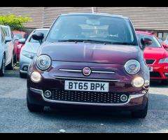 Fiat 500 £20 ROAD TAX, SAT NAV, PARKING SENSOR, EURO 6, PANORAMIC ROOF,MOT EXPIRY 22/01/2026,  ALLOY - 15
