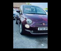 Fiat 500 £20 ROAD TAX, SAT NAV, PARKING SENSOR, EURO 6, PANORAMIC ROOF,MOT EXPIRY 22/01/2026,  ALLOY - 20