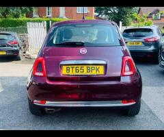 Fiat 500 £20 ROAD TAX, SAT NAV, PARKING SENSOR, EURO 6, PANORAMIC ROOF,MOT EXPIRY 22/01/2026,  ALLOY - 23