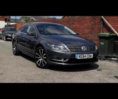 Volkswagen CC AUTOMATIC GEARBOX  FULL BLEACK LEATHER FULL 12 MONTH MOT CHECK WEBSITE SIDE FOR MORE A - 2