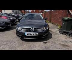 Volkswagen CC AUTOMATIC GEARBOX  FULL BLEACK LEATHER FULL 12 MONTH MOT CHECK WEBSITE SIDE FOR MORE A - 3