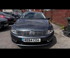 Volkswagen CC AUTOMATIC GEARBOX  FULL BLEACK LEATHER FULL 12 MONTH MOT CHECK WEBSITE SIDE FOR MORE A - 4