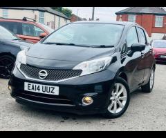 Nissan Note £35 ROAD TAX, 2 OWNERS, SAT NAV, PARKING CAMERA, COMES WITH 12 MONTH MOT, AIR CON, ALLOY