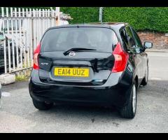 Nissan Note £35 ROAD TAX, 2 OWNERS, SAT NAV, PARKING CAMERA, COMES WITH 12 MONTH MOT, AIR CON, ALLOY - 20