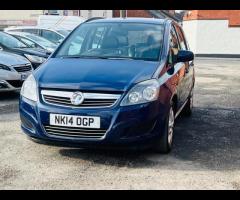 Vauxhall Zafira 2 OWNERS, 7 SEATS,MOT EXPIRY 27/11/2025, EURO 6,  CHECK WEBSITE FOR MORE DEALS, OVER - 4