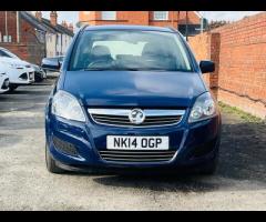 Vauxhall Zafira 2 OWNERS, 7 SEATS,MOT EXPIRY 27/11/2025, EURO 6,  CHECK WEBSITE FOR MORE DEALS, OVER - 5