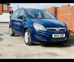 Vauxhall Zafira 2 OWNERS, 7 SEATS,MOT EXPIRY 27/11/2025, EURO 6,  CHECK WEBSITE FOR MORE DEALS, OVER - 8