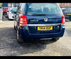 Vauxhall Zafira 2 OWNERS, 7 SEATS,MOT EXPIRY 27/11/2025, EURO 6,  CHECK WEBSITE FOR MORE DEALS, OVER - 9