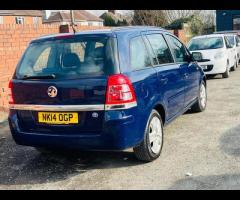 Vauxhall Zafira 2 OWNERS, 7 SEATS,MOT EXPIRY 27/11/2025, EURO 6,  CHECK WEBSITE FOR MORE DEALS, OVER - 12