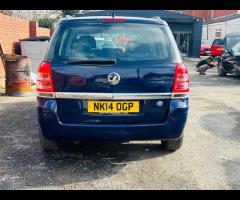 Vauxhall Zafira 2 OWNERS, 7 SEATS,MOT EXPIRY 27/11/2025, EURO 6,  CHECK WEBSITE FOR MORE DEALS, OVER - 13