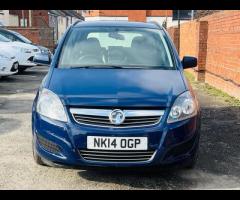 Vauxhall Zafira 2 OWNERS, 7 SEATS,MOT EXPIRY 27/11/2025, EURO 6,  CHECK WEBSITE FOR MORE DEALS, OVER - 17