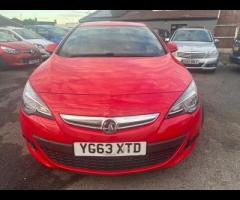 Vauxhall Astra GTC AUTOMATIC GEARBOX, CRUISE CONTROL, FULL 12 MONTHS MOT, WARRANTED LOW MILEAGE, WE - 5