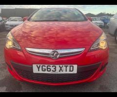 Vauxhall Astra GTC AUTOMATIC GEARBOX, CRUISE CONTROL, FULL 12 MONTHS MOT, WARRANTED LOW MILEAGE, WE - 15