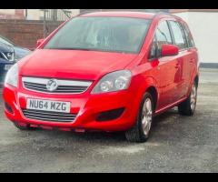 Vauxhall Zafira 7SEATS ,EURO 6,  COMES WITH 12 MONTH MOT, AIR CON, CHECK WEBSITE FOR MORE DEALS, OVE - 4