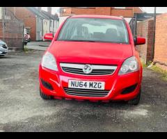 Vauxhall Zafira 7SEATS ,EURO 6,  COMES WITH 12 MONTH MOT, AIR CON, CHECK WEBSITE FOR MORE DEALS, OVE - 7