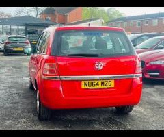 Vauxhall Zafira 7SEATS ,EURO 6,  COMES WITH 12 MONTH MOT, AIR CON, CHECK WEBSITE FOR MORE DEALS, OVE - 9