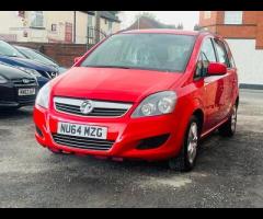 Vauxhall Zafira 7SEATS ,EURO 6,  COMES WITH 12 MONTH MOT, AIR CON, CHECK WEBSITE FOR MORE DEALS, OVE - 11