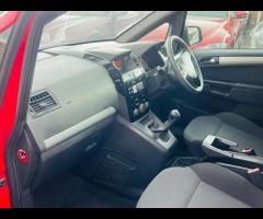 Vauxhall Zafira 7SEATS ,EURO 6,  COMES WITH 12 MONTH MOT, AIR CON, CHECK WEBSITE FOR MORE DEALS, OVE - 24