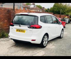 Vauxhall Zafira Tourer 2 OWNERS, 7 SEATS, PARKING SENSOR,EURO 6, COMES WITH 12 MONTH MOT, ALLOY WHEE - 16