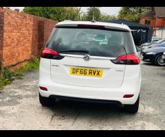 Vauxhall Zafira Tourer 2 OWNERS, 7 SEATS, PARKING SENSOR,EURO 6, COMES WITH 12 MONTH MOT, ALLOY WHEE - 17