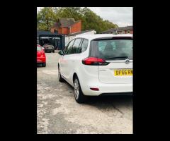 Vauxhall Zafira Tourer 2 OWNERS, 7 SEATS, PARKING SENSOR,EURO 6, COMES WITH 12 MONTH MOT, ALLOY WHEE - 27