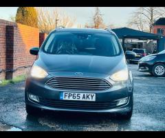 Ford Grand C-Max £35 ROAD TAX, 2 OWNERS, EURO 6, COMES WITH 12 MONTH MOT, 7 SEATS, CLIMATE CONTROL, - 7