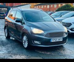 Ford Grand C-Max £35 ROAD TAX, 2 OWNERS, EURO 6, COMES WITH 12 MONTH MOT, 7 SEATS, CLIMATE CONTROL, - 13